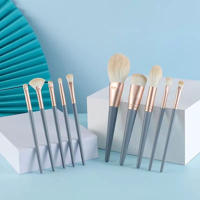 Huayang Blue Bridge Eye Brush Set Beginner Eyeshadow Brush Set Brush Set Color Laying Brush Sharp Kn