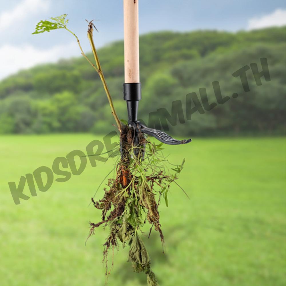 Stand-Up เครื่องมือดึงวัชพืชมือแนวตั้งคู่มือกําจัดวัชพืช Rooter