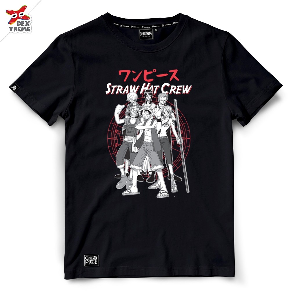Dextreme เสื้อยืด Tees OP Straw hat crew (DOP-1525)