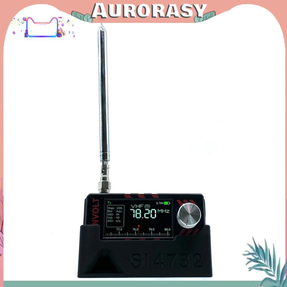 [AS] สําหรับ ATS MINI SI4732 DSP ตัวรับสัญญาณวิทยุพร้อมในตัวเสียงท่องเที่ยว Groove Universal วิทยุวง