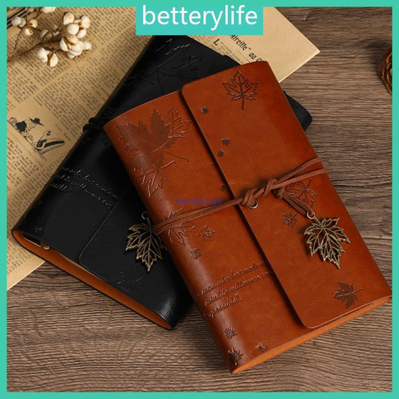 BTF A 6 Journal Notebook Retro Notebook Travel Notebook Maple Leaf Notebook
