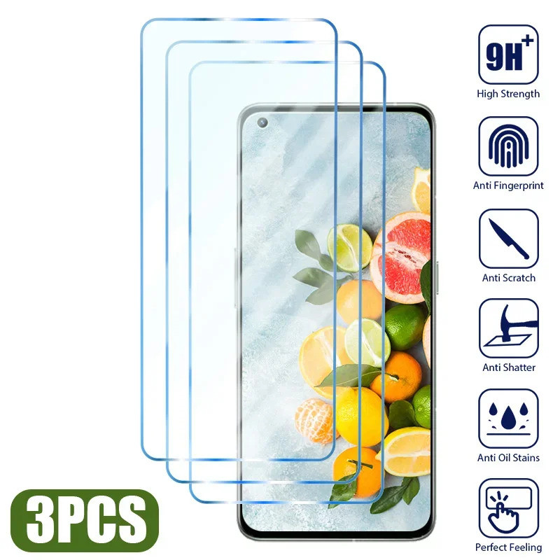กระจกนิรภัยสําหรับRealme Gt 2 Pro 8 7 9 Pro 8i 9iป้องกันหน้าจอสําหรับRealme Gt Neo 2 3 2t Q3s Q3 C21