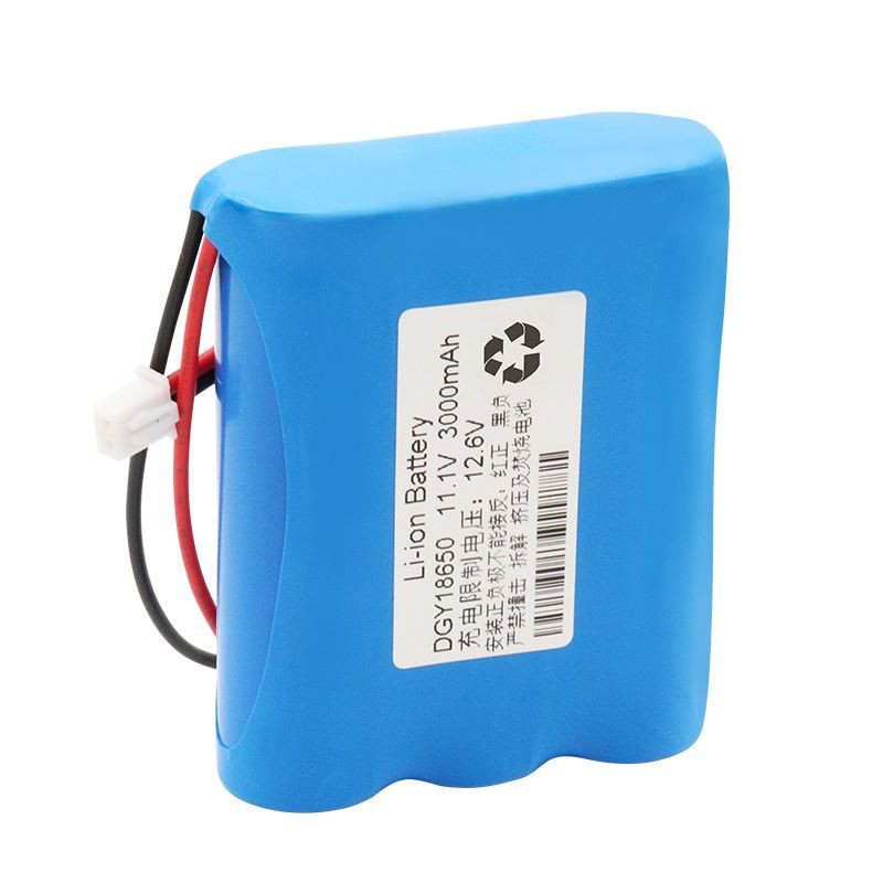 แบตเตอรี่ลิเธียมแบบชาร์จได้ขนาดใหญ่ 11.1V 12V 18650 7.4V