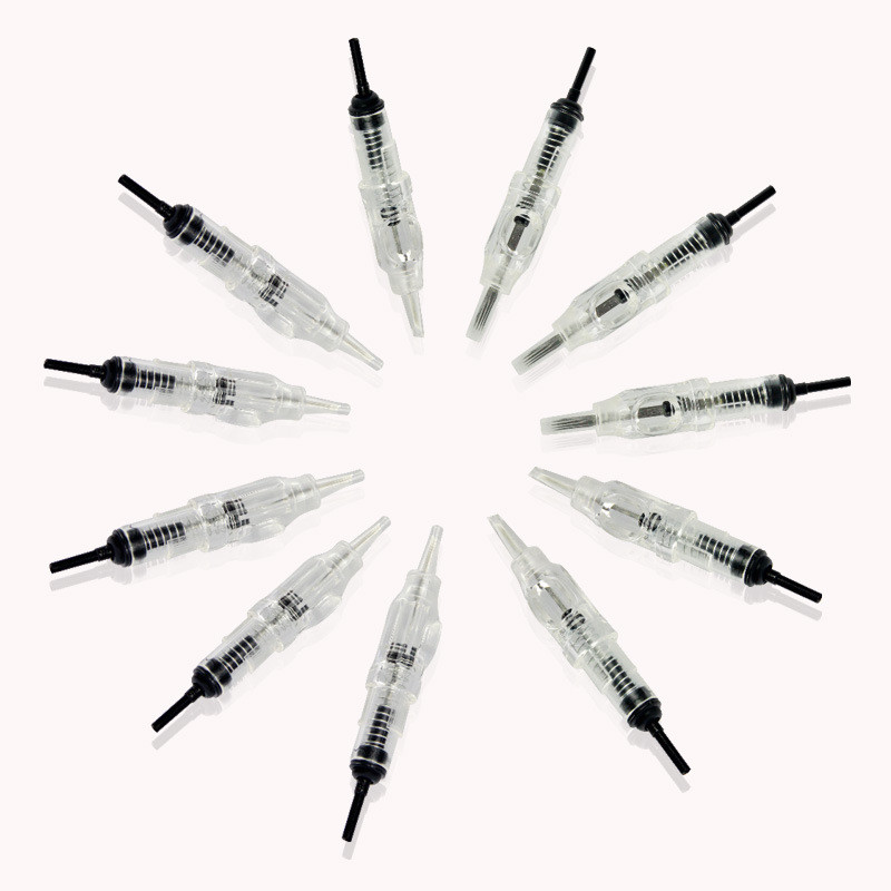 Tattoo Machine Needle One Needle Fog Eyebrow Tattoo Eyebrow Single Needle Round Needle/กล่อง junga00