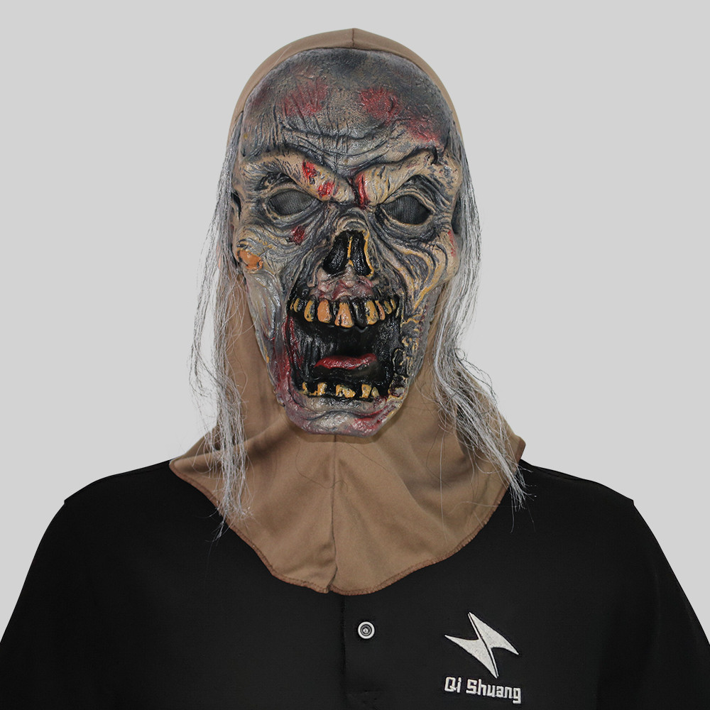 หน้ากากผีฮาโลวีน หน้ากากฮาโลวีน Scream Horror Grimace Spoof Mask Headgear