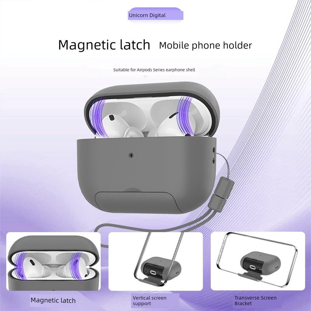 airpod pro 3 case เคสหูฟัง เคสป้องกันสำหรับหูฟัง Apple เคสป้องกัน airpods4เคสป้องกัน airpodspro pro 