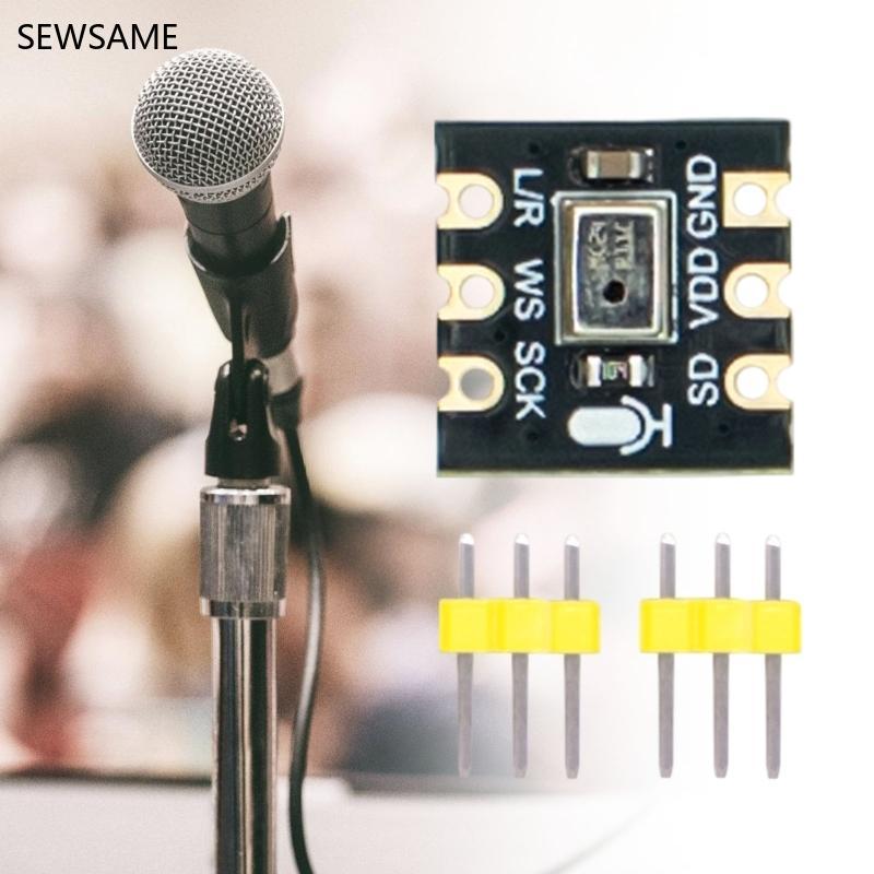 SEWSAME โมดูลไมโครโฟน INMP441 ที่มีประสิทธิภาพพลังงานสําหรับบอร์ดการพัฒนาหลายตัว