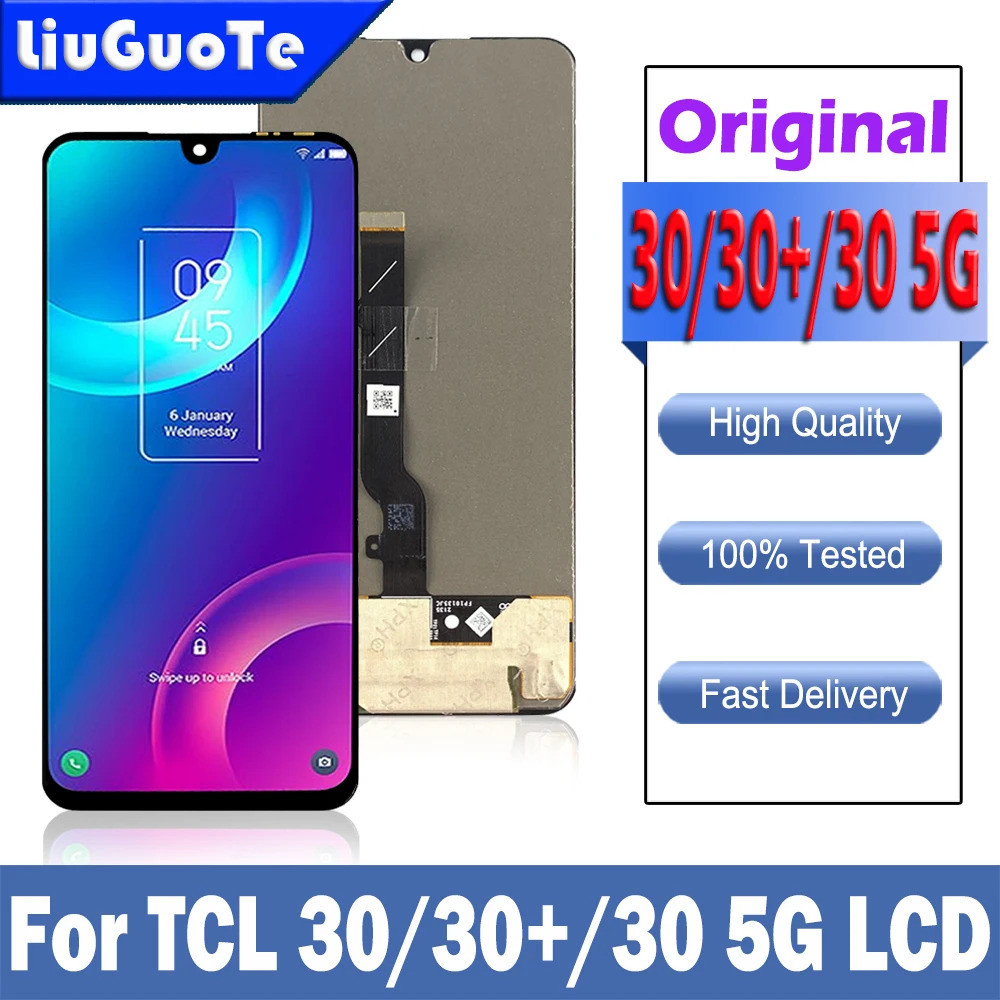 6.7 Lcd สําหรับ Tcl 30 4g 5g Tcl 30 Plus T676h T776h T676k T676j จอแสดงผล LCD Touch Screen Digitizer