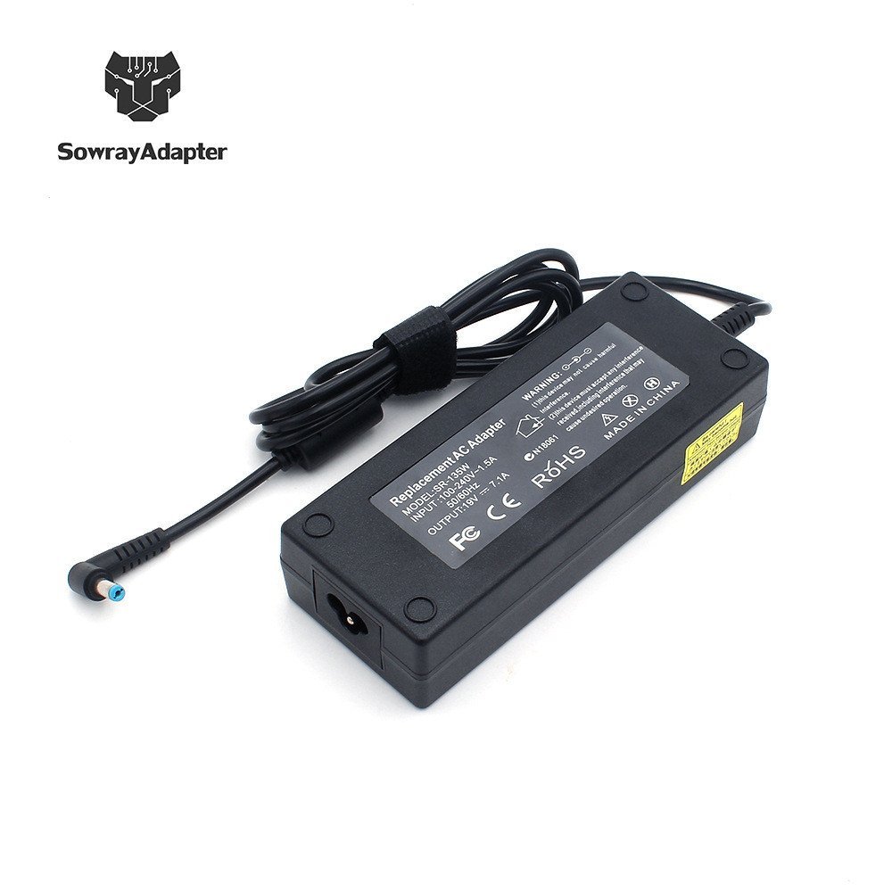 เหมาะสําหรับ ACER ACER 19V7.1A Notebook Charger Power Adapter Blue Port Desktop Charger 135W