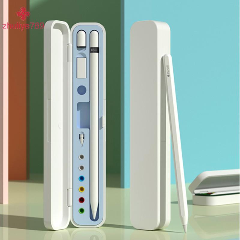 <zhuliye789>แบบพกพาสําหรับดินสอ2 1กล่องเก็บกระเป๋าผู้ถือปากกาStylusสําหรับIPadดินสอ1st 2nd Genกรณีพล