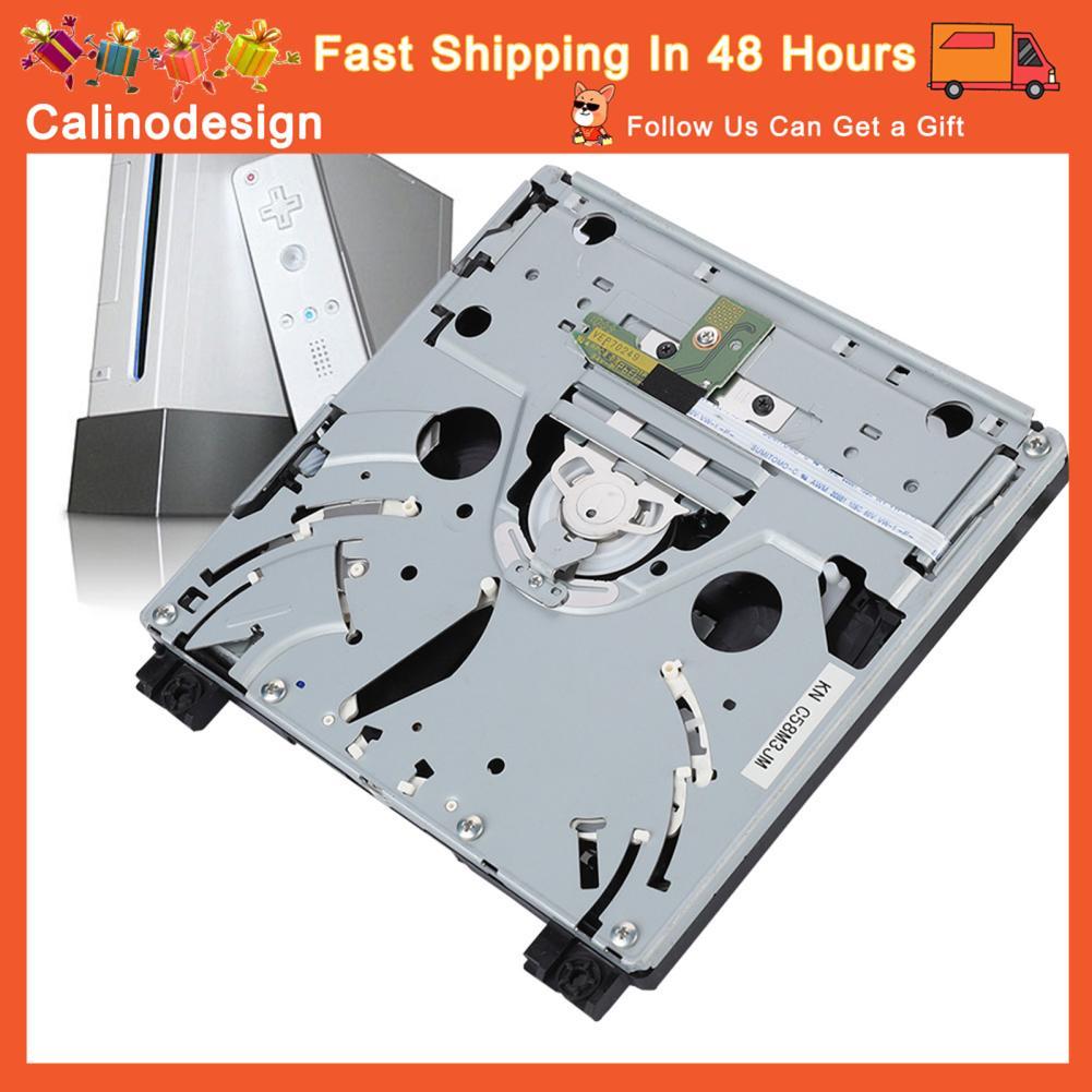 Calinodesign ติดตั้งง่าย ABS ไดรฟ์ทดแทน DVD ROM Disk ทนทานสำหรับ Wii D2A