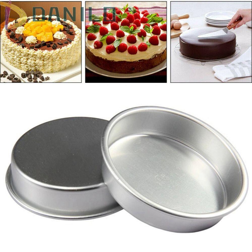 DANILO Hamburger Mould DIY Round Pan Bakeware Non Stick Bottom Cake Pan