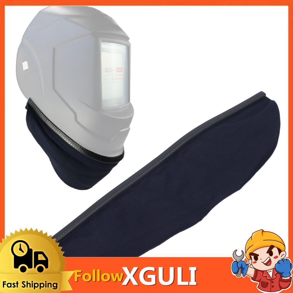 Xguli Xguli ทั่วไปหมวกกันน็อกเชื่อม Bib คอ Protector ผ้าที่ยอดเยี่ยม Push in การออกแบบคลิปสำหรับงานซ
