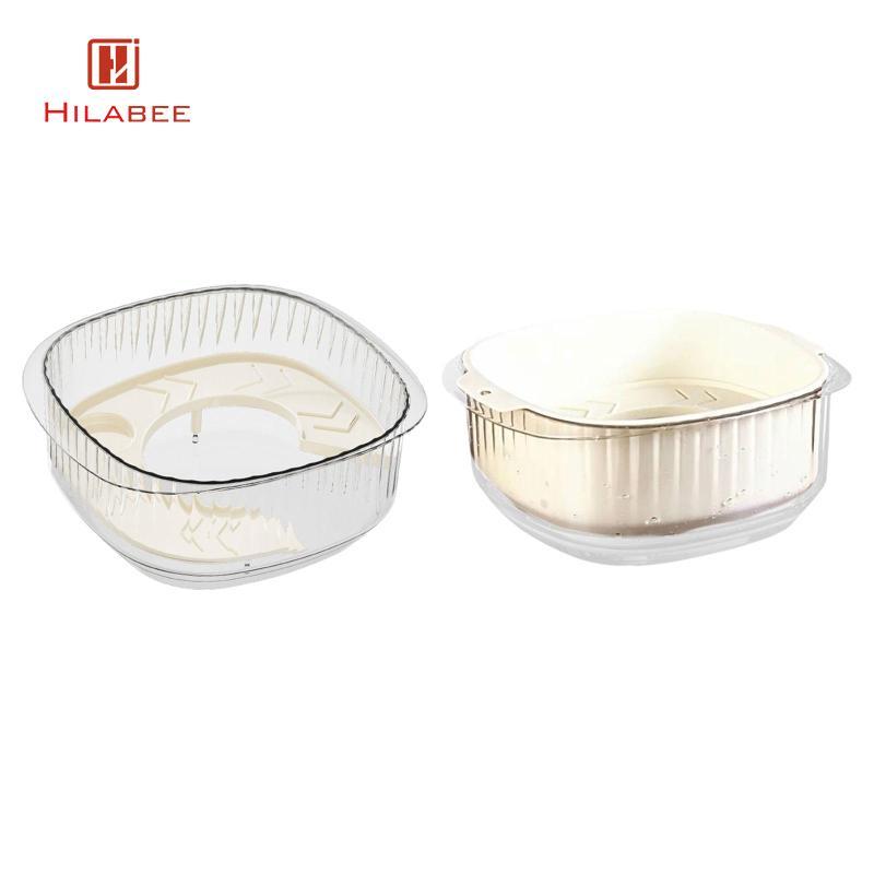 [hilabee] Turtle Tank Aquatic Tortoise Enclosure สําหรับเต่ากั้ง และใสด้วยแพลตฟอร์ม Basking กล่องให้