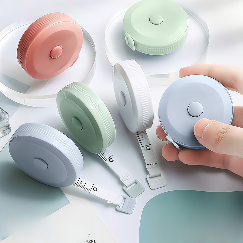 สายวัดเอว ขนาด150 ซม. พวงกุญแจสายวัด สายวัดแบบพกพา