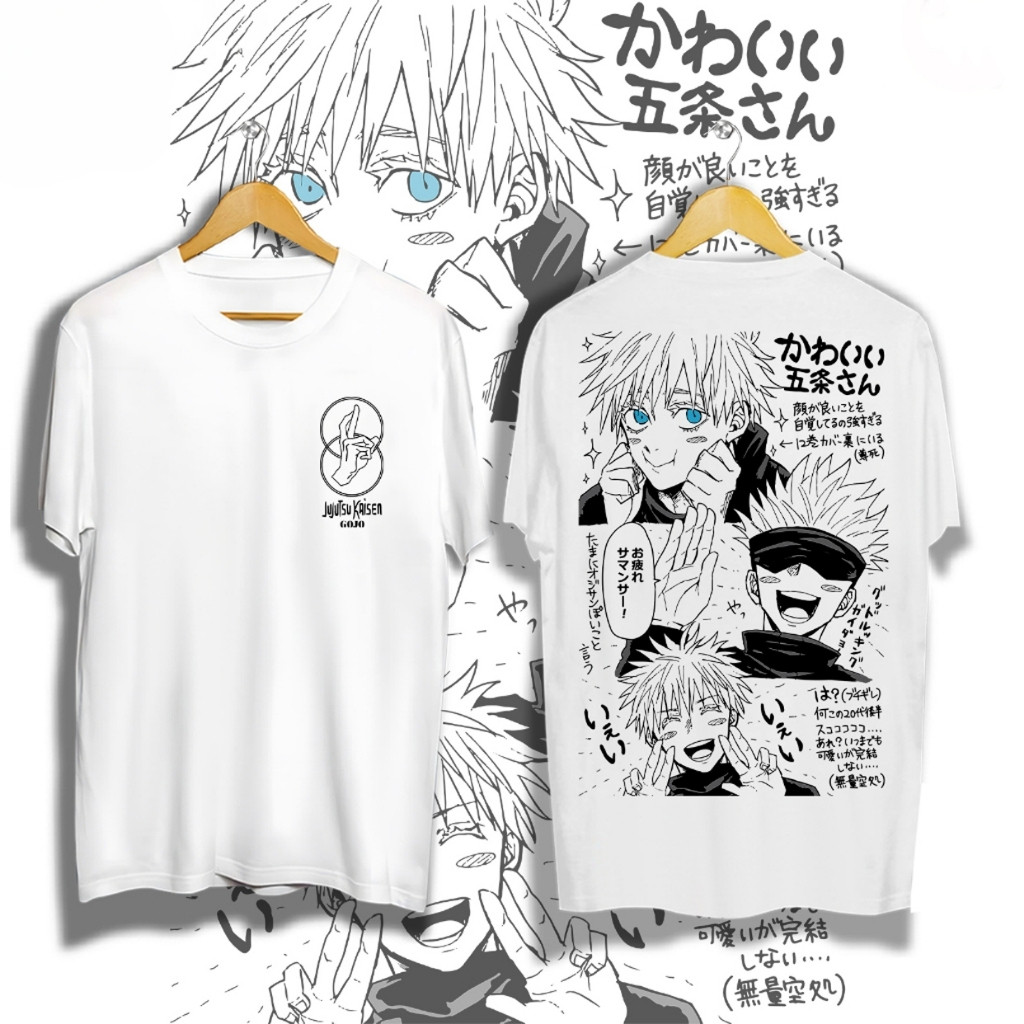 Anime Shirt Unisex Satoru Gojo Jujutsu Kaisen T-shirt