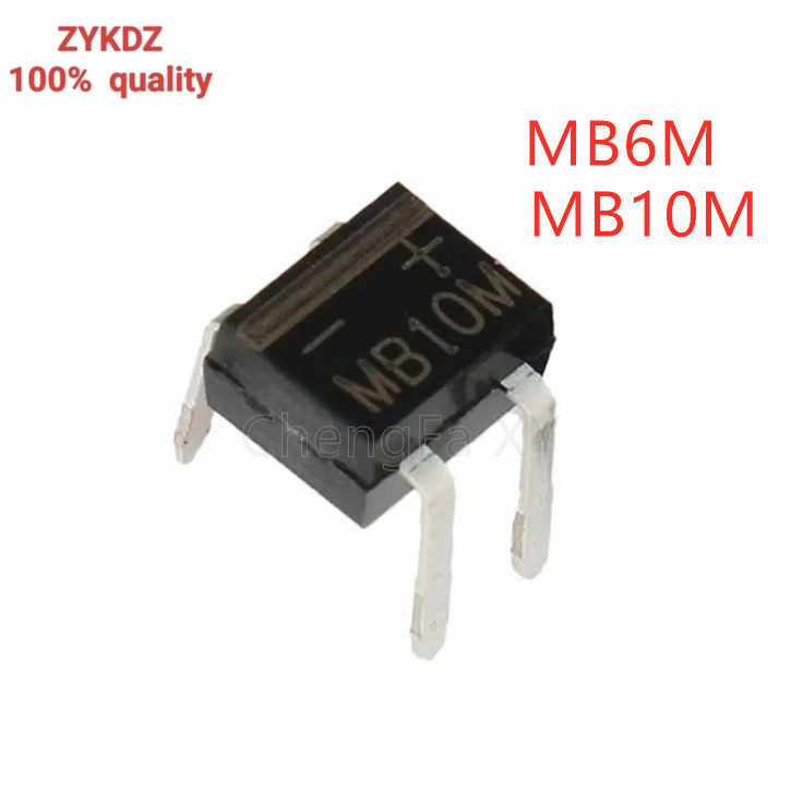 100 ชิ้น MB10M MB6M ในสต็อก DIP-4