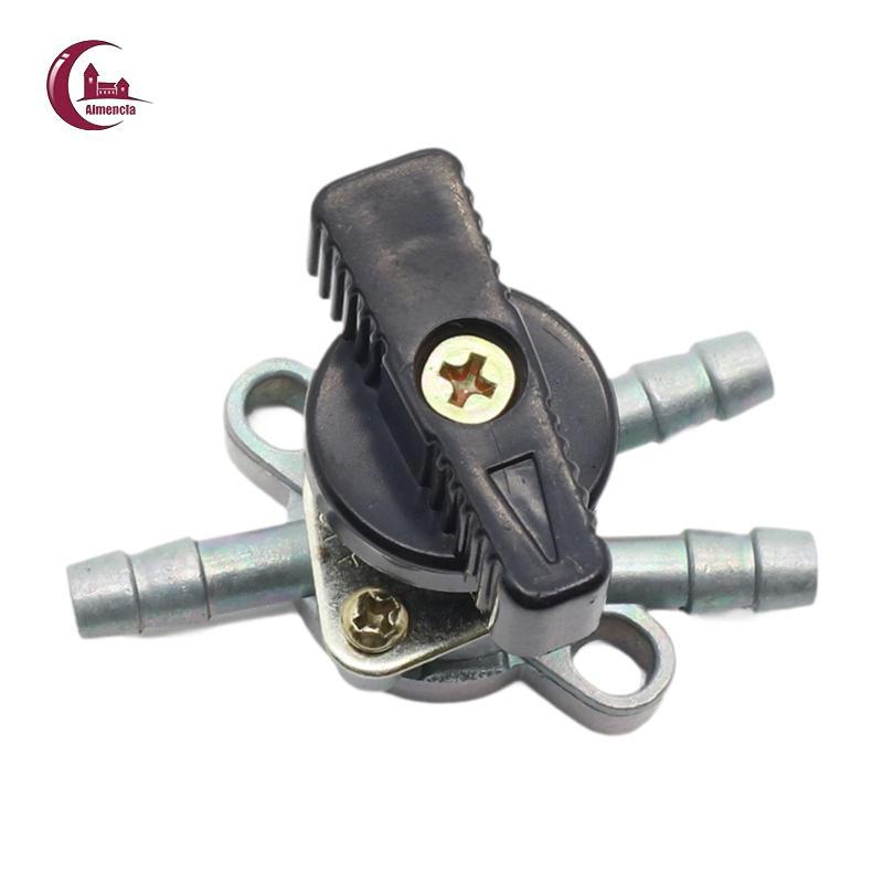 [Almencla] 3 Way Fuel Tank Tap Pocket Stopcock ทนทานติดตั้งง่ายความเข้ากันได้กว้าง