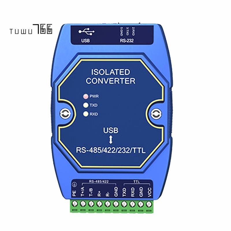[tuwu766]USB to RS485 RS422 RS232 TTL ตัวแปลงอุตสาหกรรม CDSENET E810-U15C CH340 Type-C 3.5V/5V TTL ก