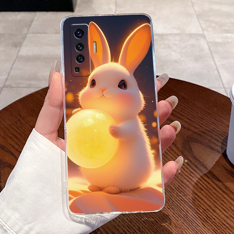 ปลอกสําหรับ Vivo X50 / X50 Pro 5G ความงามหรูหราน่ารัก Cool ชายหญิงซิลิโคนนุ่มเคสโทรศัพท์ฝาหลังโปร่งใสกันชน Shell ราคา ถูกที่สุด ดีลบีเคเค แกลเลอรีภาพที่ 4