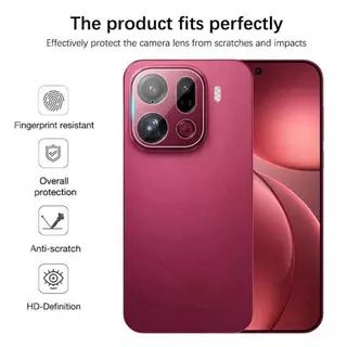 For OPPO Find X9/X9Pro/A6Pro/A6X/A5Pro/Reno14/14F/14Pro/Reno15/15Pro/15F/15ProMax ฟิล์มกันรอยกล้องหลังแบบใส กระจกนิรภัย