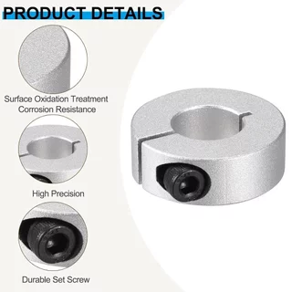 SCSAW ตัวล็อคเพลา อลูมิเนียม รูเพลา 6-30mm Aluminum Shaft Lock Clamp SCSAW Open type Optical Axis collar ตัวล็อคแกน ป...