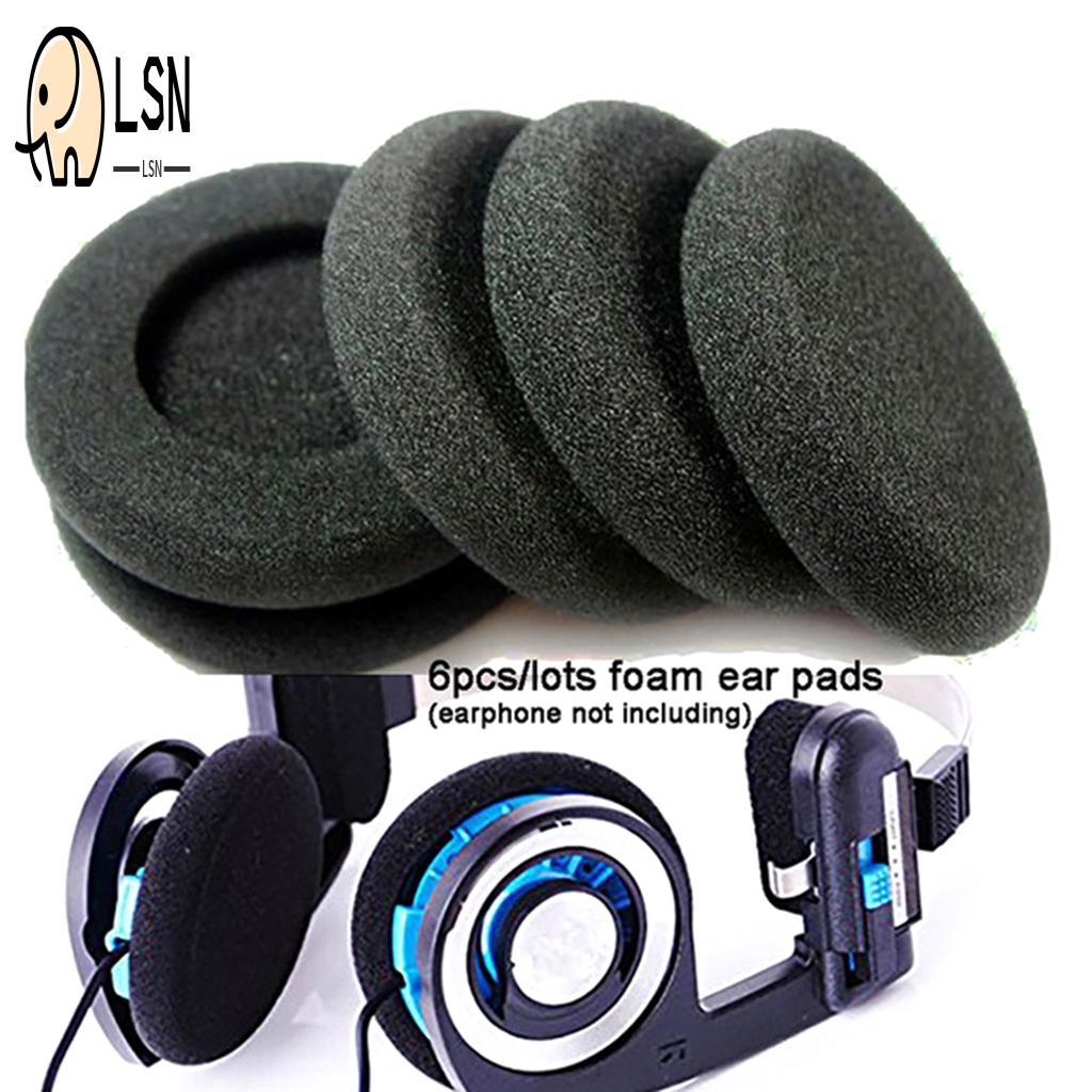 ฟองน้ําแผ่นรองหูฟังสําหรับหูฟัง PX100 PX80 - ชุด 6 ชิ้น