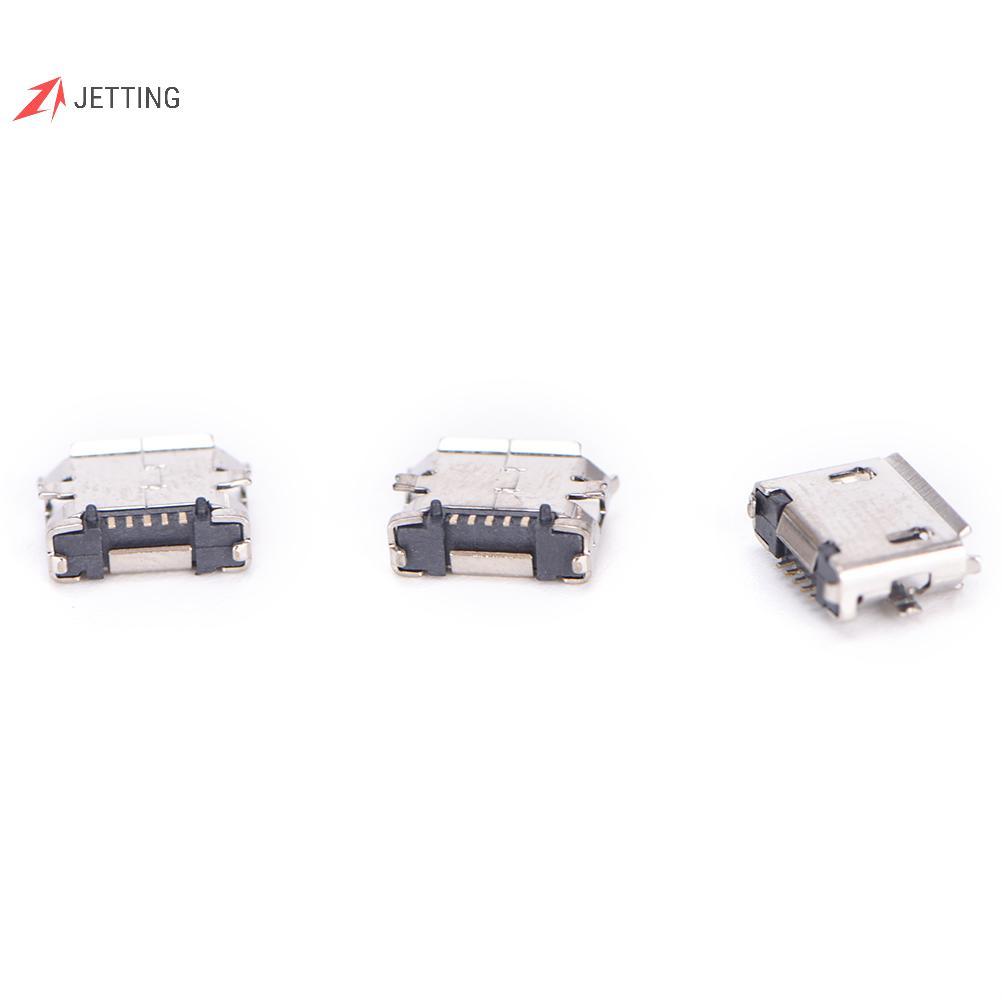 FSTH 10pcs Micro USB 5pin B ประเภทหญิงสําหรับ Connector 5 pin ชาร์จซ็อกเก็ต HH