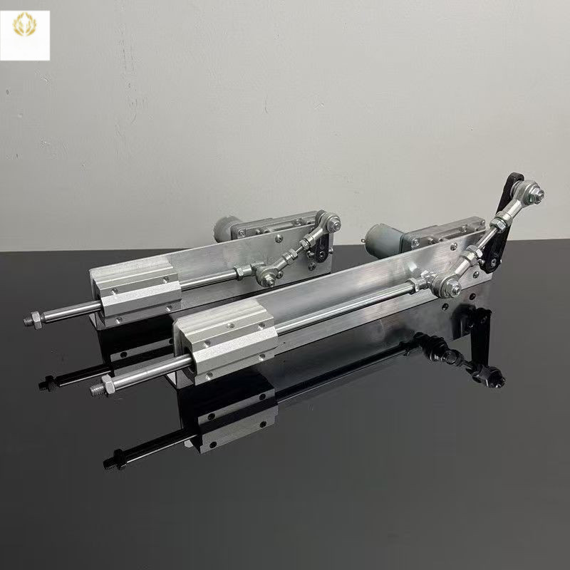 (มอเตอร์ชักไฟฟ้า)มอเตอร์ลูกสูบเชิงเส้น 12V DIY Linear Telescopic Motion