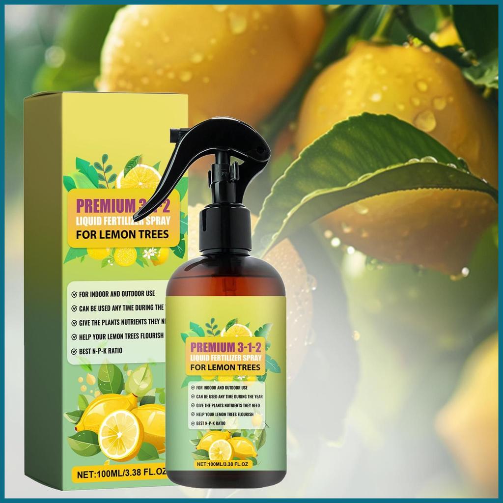 Liquid Healthy Lemon Tree Nutrient Concentrated Booster Mist สําหรับ Citrus และ Lemon Trees luph