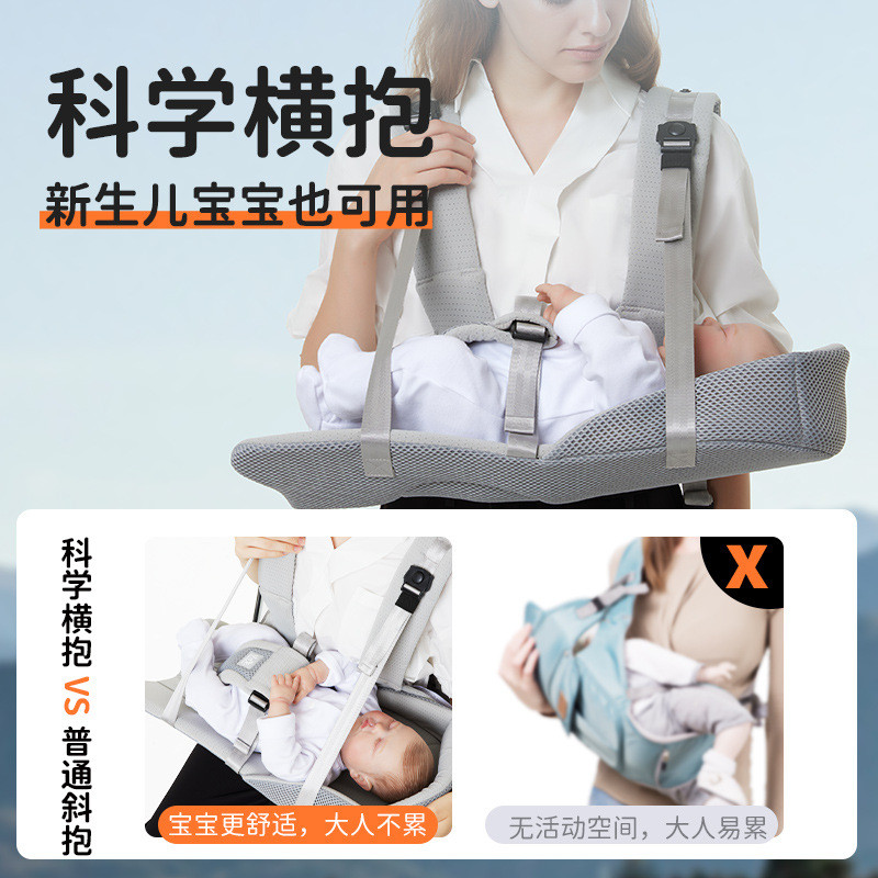 เป้อุ้มเด็กมัลติฟังก์ชั่น Dual-Use Carrier หมอนทารกแรกเกิด Little Month Baby H0I7