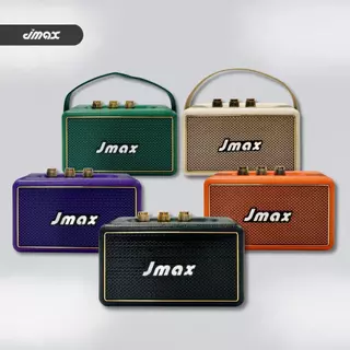 JMAX ลำโพงบลูทูธไร้สาย JM-4E เชื่อมต่อได้2ตัว พร้อมสายหิ้ว 5W2ดอก ของแท้ 100% BT/USB/TF/TWS เสียงดี