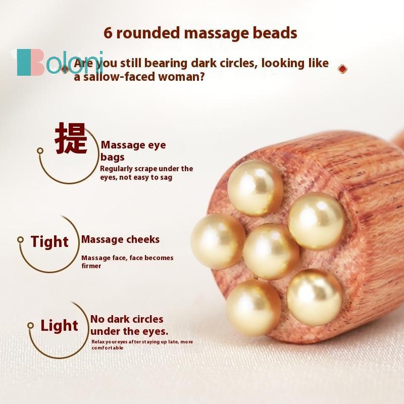 [โบโลนี] ไม้นวดตาดอกบัวทองเหลืองเครื่องมือกัวซาใบหน้าเครื่องมือมือถือเพื่อการผ่อนคลายตาและการนวดกดจุดเส้นเมอริเดียนใหม่ - รูปที่ 6