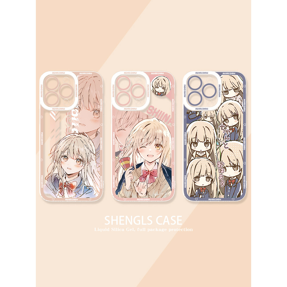 Shiina Zhenri nikke Apple 15 เคสโทรศัพท์ iphone16promax เหมาะสําหรับ 12 Next Door Angel ผู้ใหญ่ 13 อ