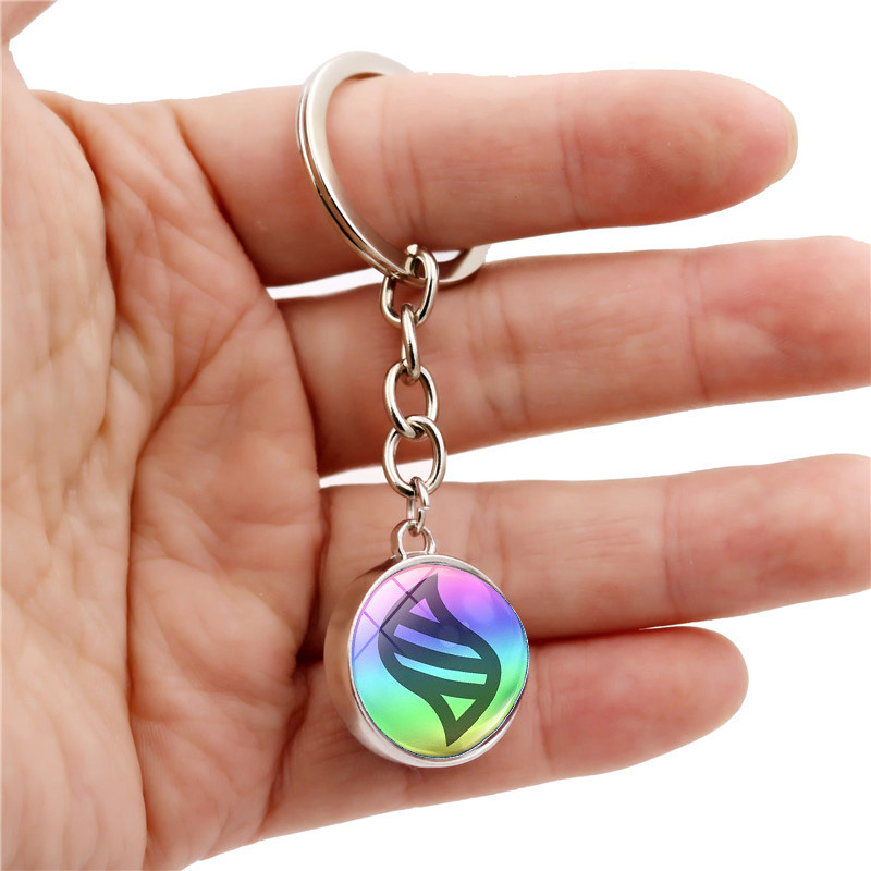 Pokémon Pokémon mega Evolution พวงกุญแจหิน จี้กระเป๋านักเรียน Pokemon maga จี้ยักษ์สุดขีด Glass Ball - รูปที่ 5