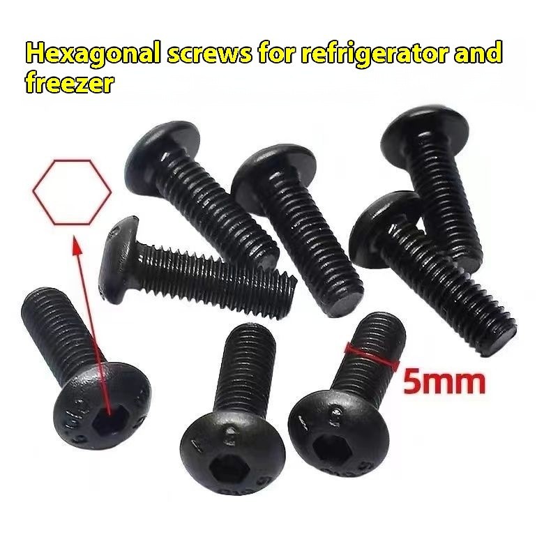 Freezer Spring Hinge Screws Oven Hinge Screws Refrigerator Hinge Accessories Refrigerator Door Hinge
