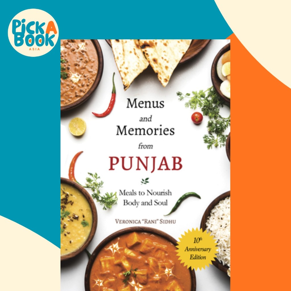 Menus and Memories จาก Punjab : Meals to Nourish Body and Soul by Veronica Sidhu (ฉบับสหรัฐอเมริกาปก
