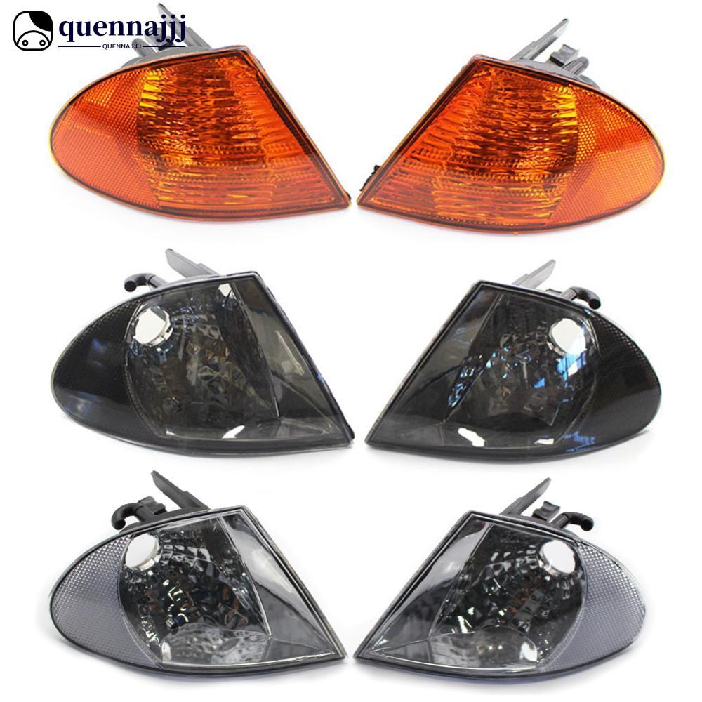 QHENNA 1 PC รถเลี้ยวมุม Marker Light ที่จอดรถโคมไฟสําหรับ BMW 3 Series E46 98-01 320i 63136902765 63
