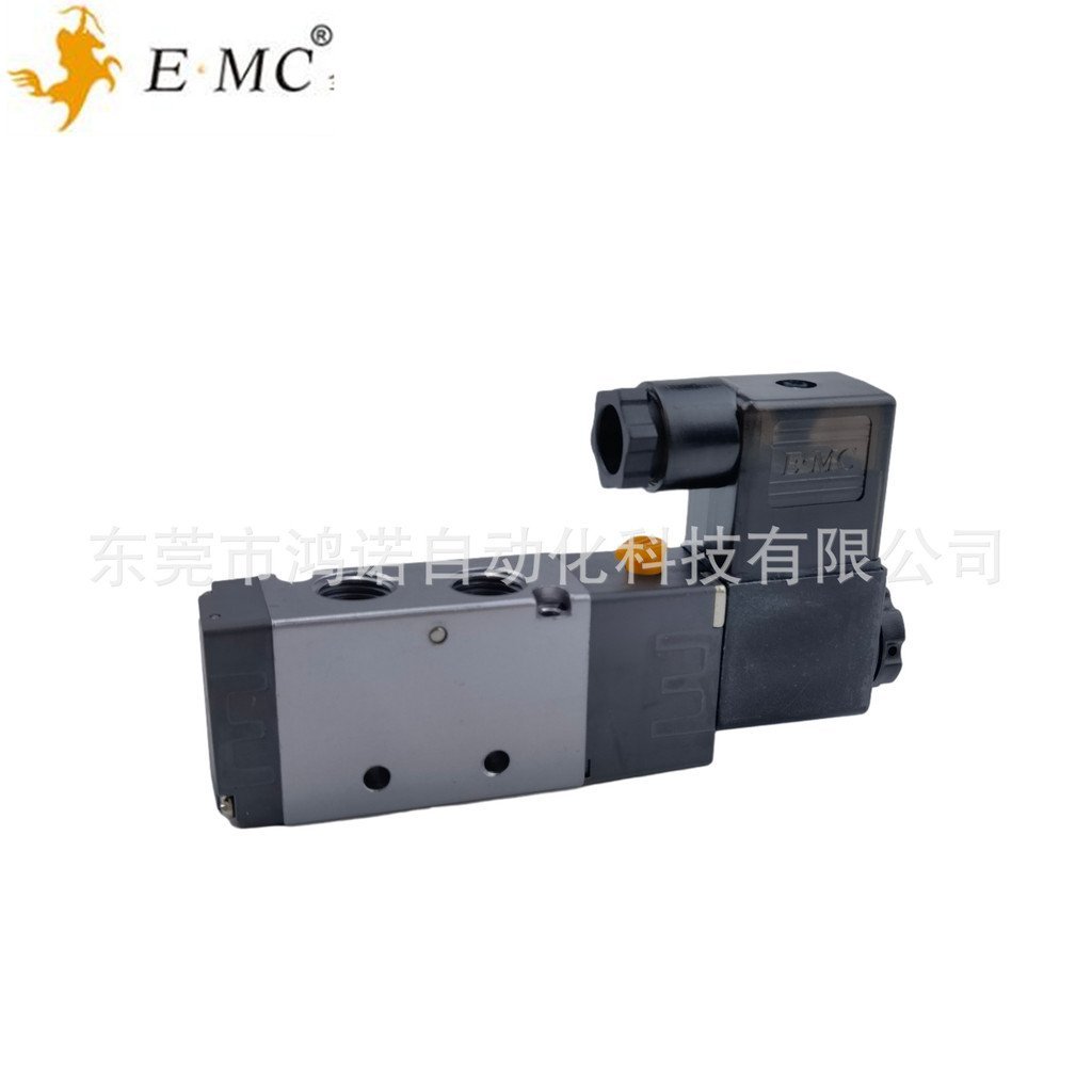 ((4V210-08) สองตําแหน่ง DC24 Solenoid Valve Solenoid Valve EMC สามตําแหน่ง Five-way RV5221-08Q Five-