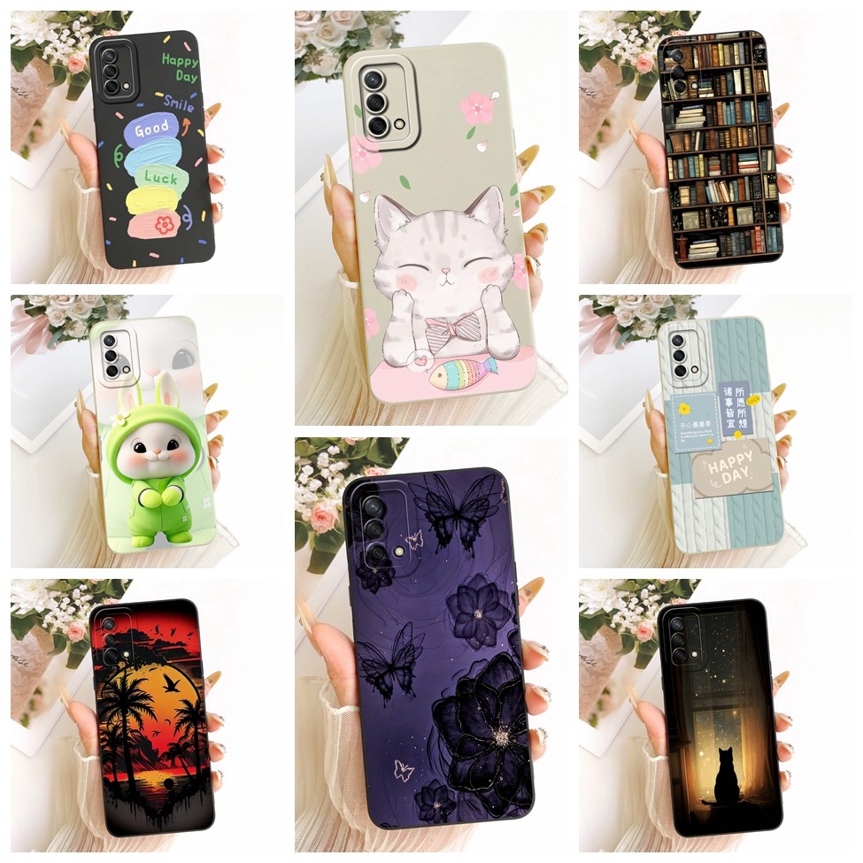 ฝาครอบOppo A95 4Gปลอกซิลิโคนแฟชั่นหรูหราน่ารักทาสีเคสโทรศัพท์CPH2365 CHP2365