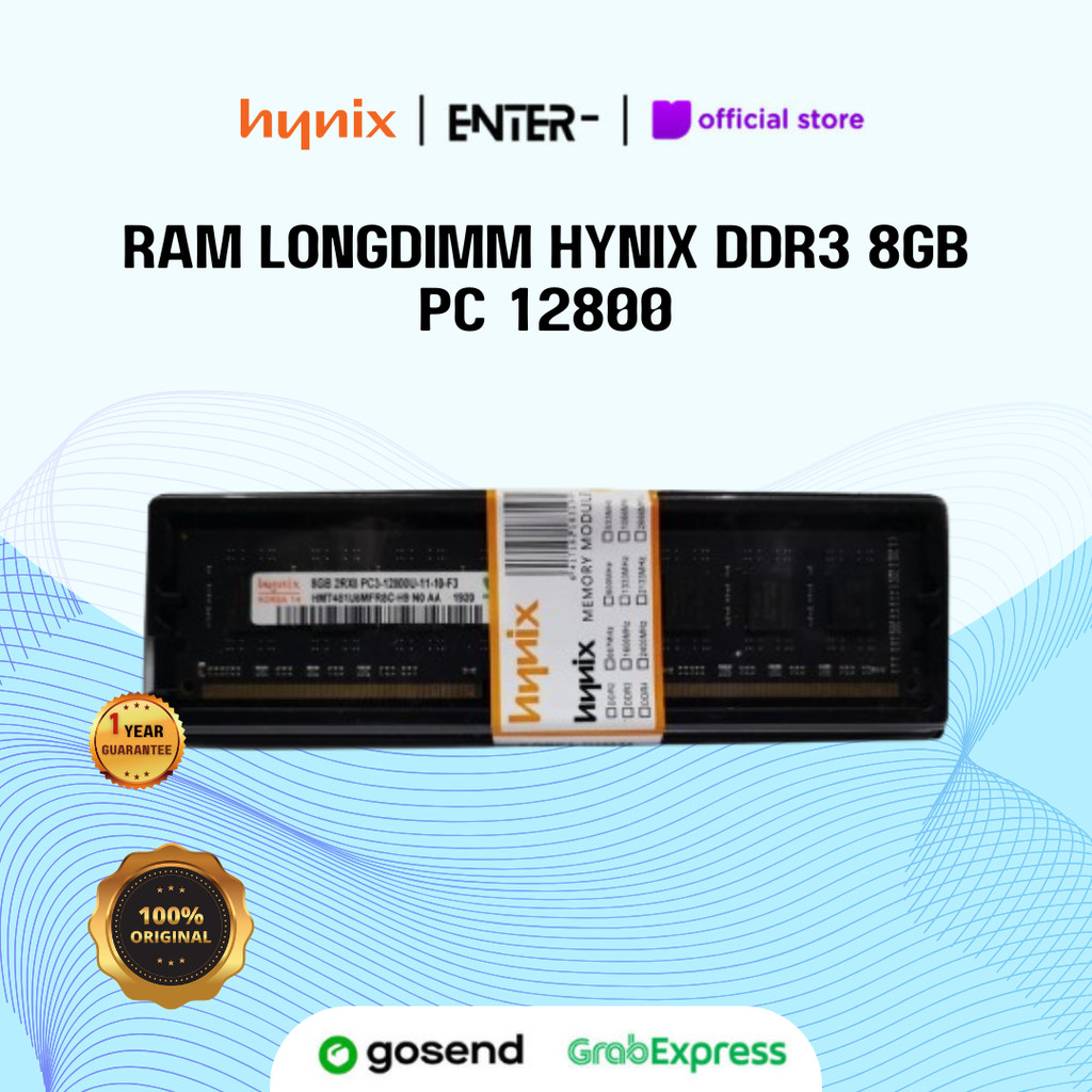 HYNIX DDR3 8GB 12800 RAM PC Longdimm