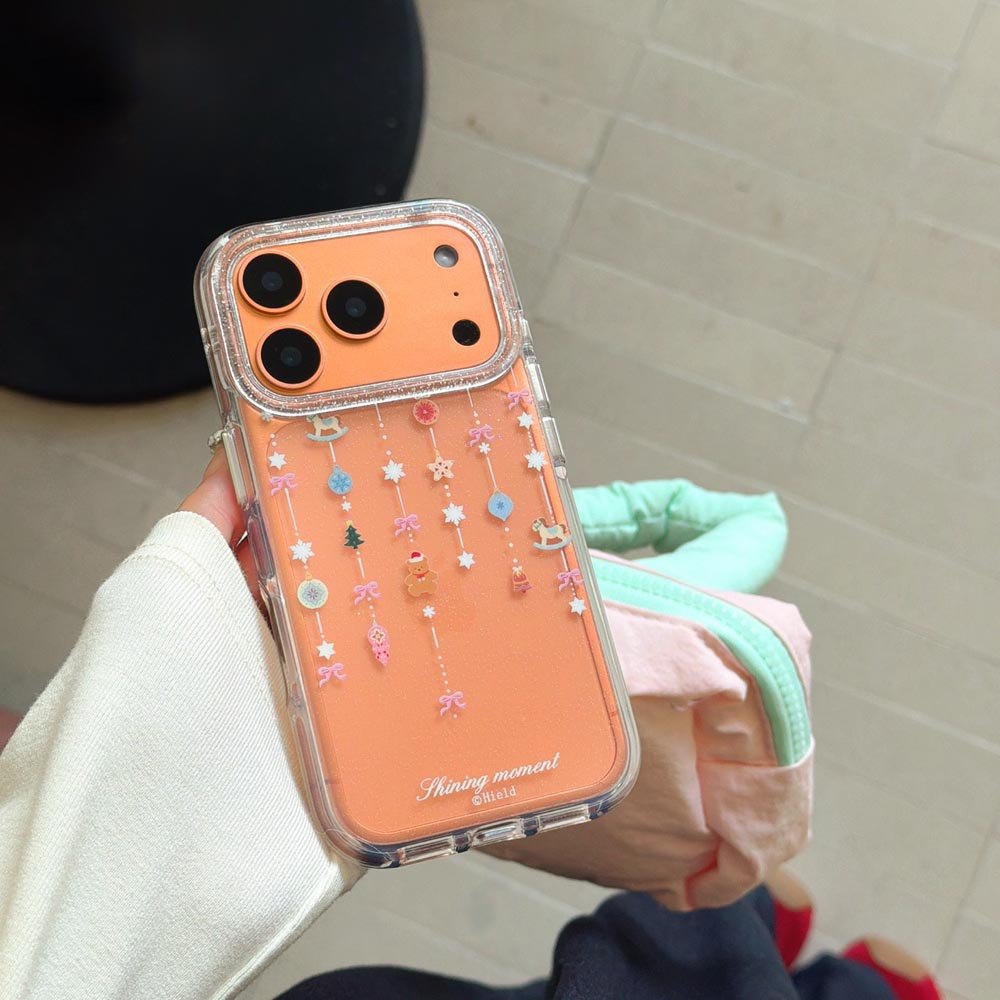 ปลอกปกแข็งโปร่งใสเข้ากันได้กับ iPhone 13 14 14Pro 14ProMax 15 15Pro 15ProMax 16 16Pro 16ProMax 17Pro