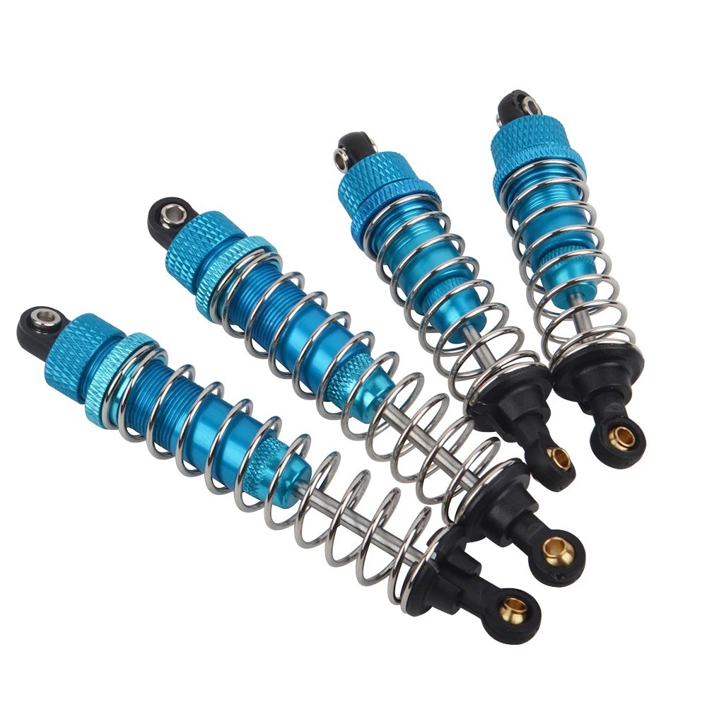 Aluminium ด้านหน้าด้านหลัง Shocks Damper Kit สําหรับ Tamiya DT-02 DF-02 TT-02B 1/10 RC Buggy รถแชสซี