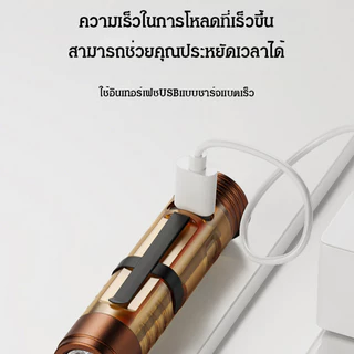 🎯TH อันดับ1🎯【ไฟฉายแสงแรงขนาดมินิแบบพกพา】ไฟฉาย LED​/ไฟทำงาน​ /ไฟฉายสำหรับตั้งแคมป์​/กันน้ำระดับ IP65 กันกระแทก/ทั้งไฟฉาย ไฟหน้ากระดาษ และไฟสปอร์ต/ใช้งานได้นาน รับประกันคุณภาพ