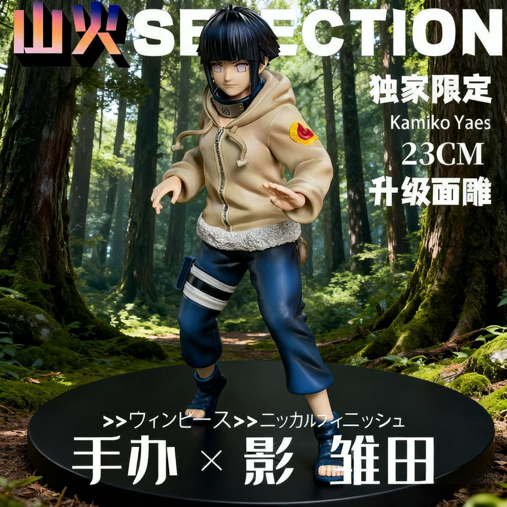[ในสต็อก] Shadow Naruto Hyuga Hinata Figure [Exclusion Limited] Limited Naruto Uzumaki Hinata GK รูป