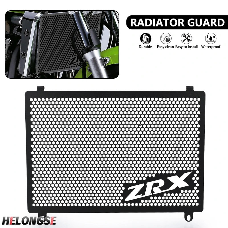 หม้อน้ํารถจักรยานยนต์ Guard Protector สําหรับ Kawasaki ZRX1100 1997-2000 ZRX1200R 2001-2008 ZRX1200S