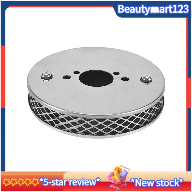 BM1PCS รถ Chrome Pancake กรองอากาศสูงสําหรับ 1.25 นิ้ว SU HS2 Carburettors 14X3 ซม.