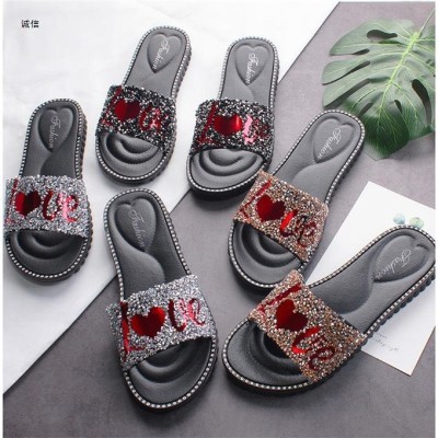 รองเท้าแตะ แบบสวม นิ่มใส่สบาย แฟชั่นสไตล์เกาหลี