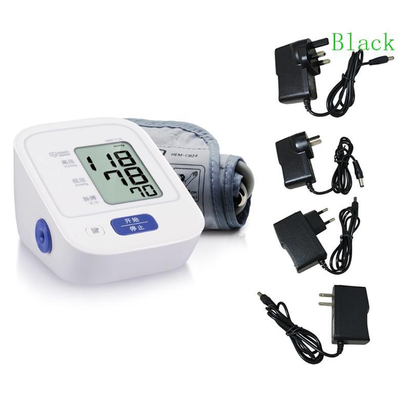 สีดํา 6V 1A 6W AC สําหรับ DC Power Supply Adapter Charger สําหรับ HEM-7200 7051 7052 เครื่องวัดความด