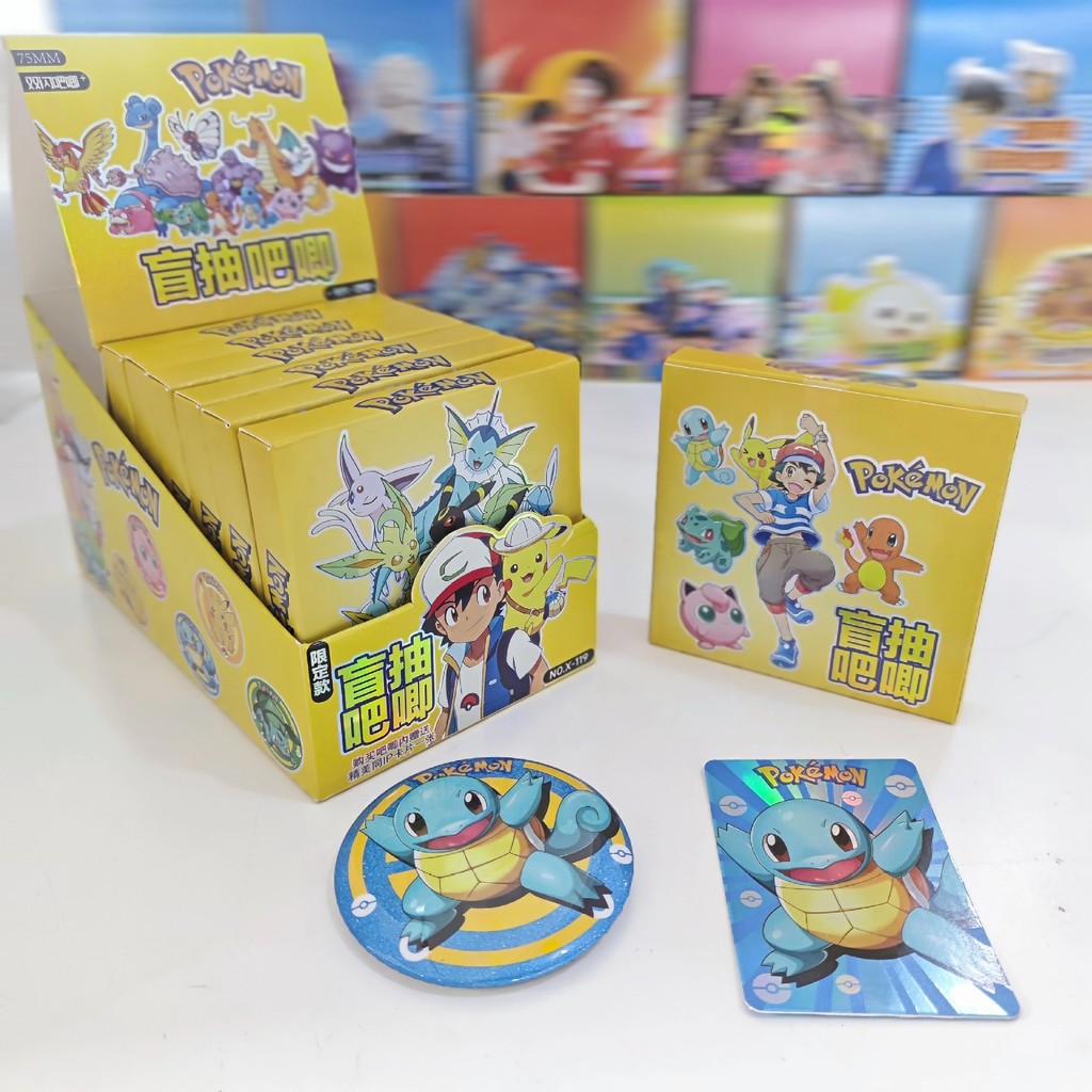 เข็มกลัด Pikachu Valley Pokemon Bar ทำจากแผ่นโลหักรีไซเคิล พร้อมดีไซน์ที่เหมาะสำหรับแฟนพันธุ์แท้อ니เมะ